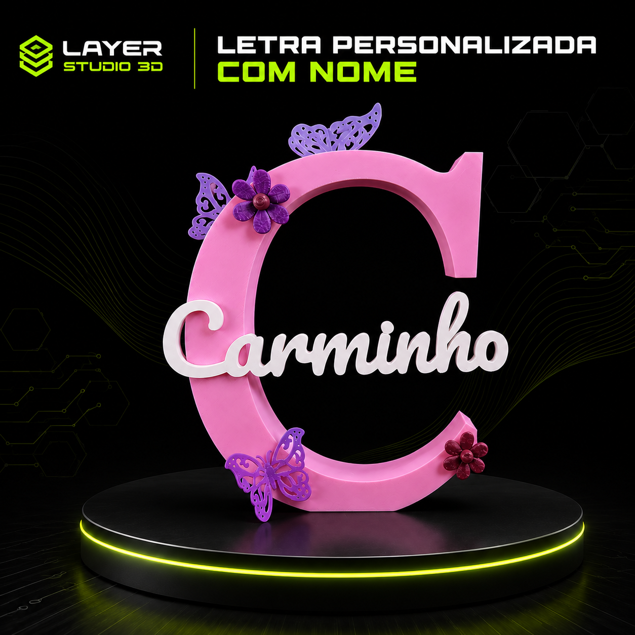 Letra Personalizada com nome
