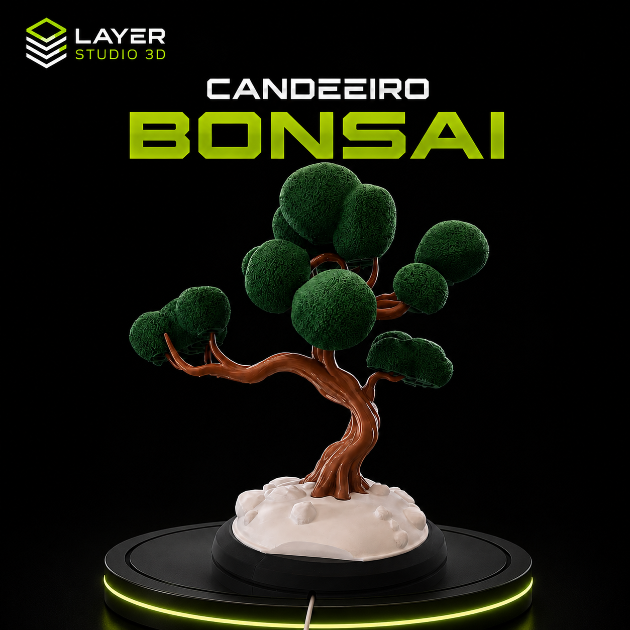 Candeeiro Bonsai