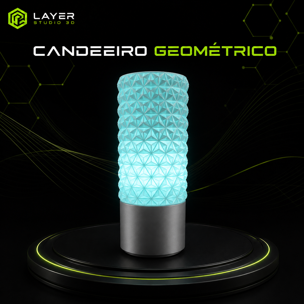 Candeeiro Geométrico